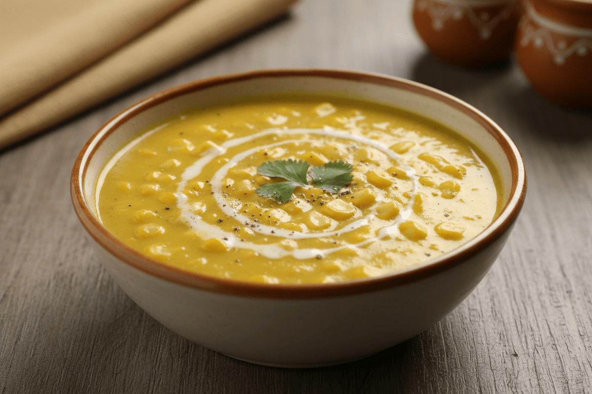 Restaurant-Style Sweet Corn Soup by Chef Poonam Bindra