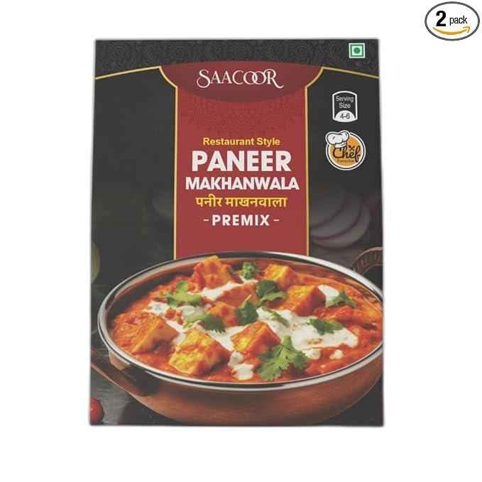 Saacoor Paneer Makhanwala - 50g Pouch (Pack Of 2)