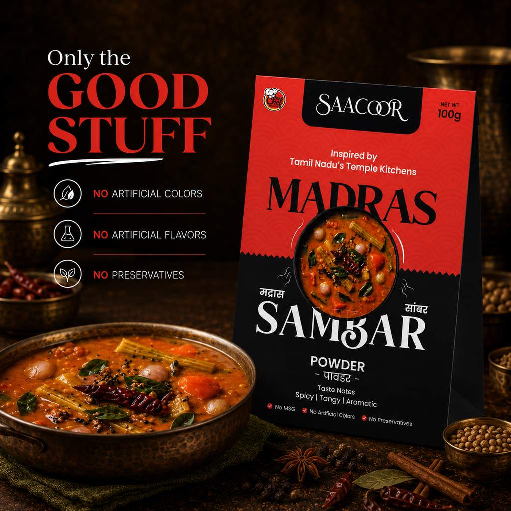 Saacoor Madras Sambar Powder