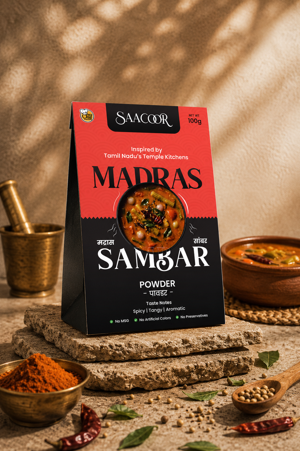 Saacoor Madras Sambar Powder