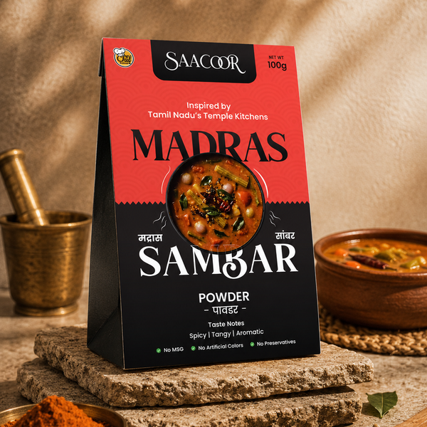 Saacoor Madras Sambar Powder