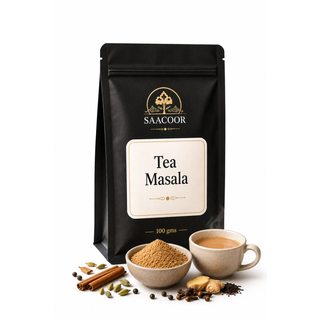 Saacoor Tea Masala - Bulk Refill Pack 100gm