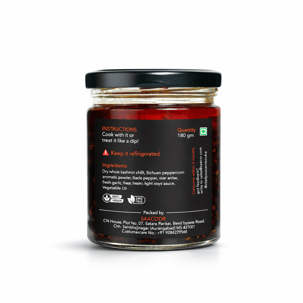 Gourmet Chilli Oil - 200g - Saacoor