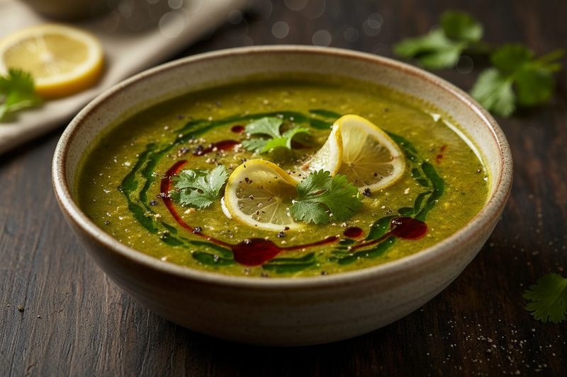 Lemon Coriander Soup
