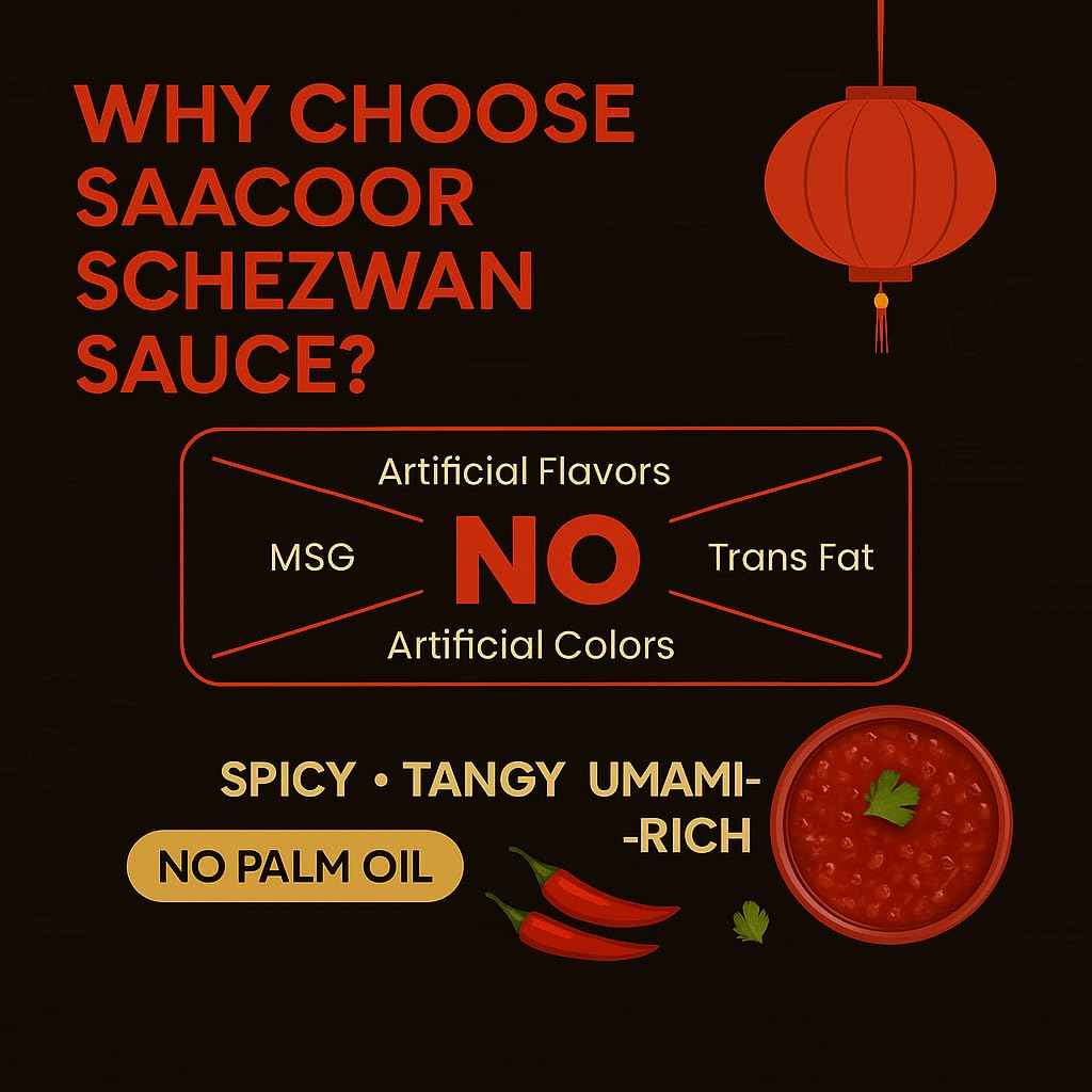 Saacoor Gourmet Schezwan Sauce