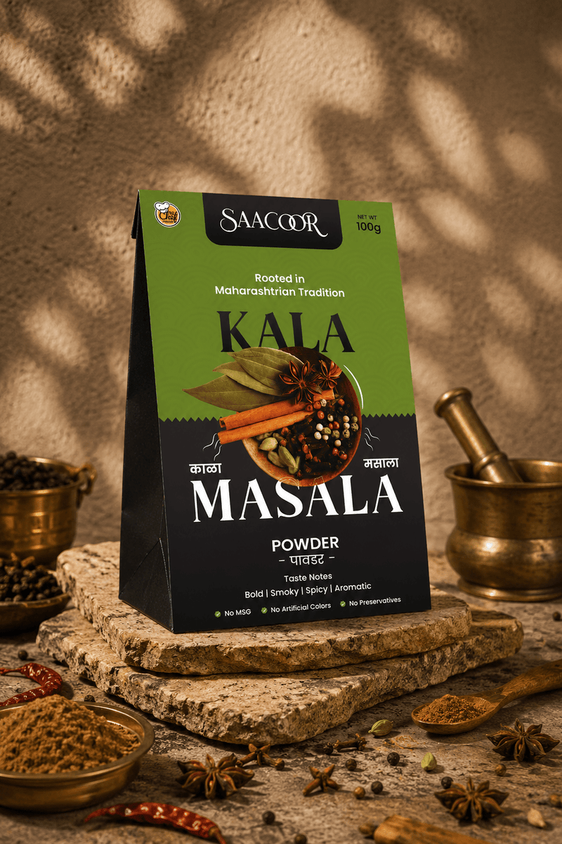 Cooking instructions for Authentic Maharashtrian Kala Masala Powder (100g) | Saacoor