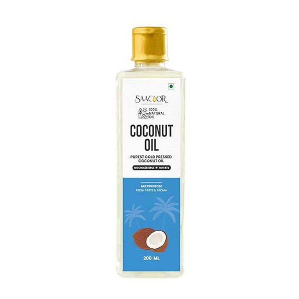 Saacoor Premium Purest Cold Pressed Coconut Oil 500ml